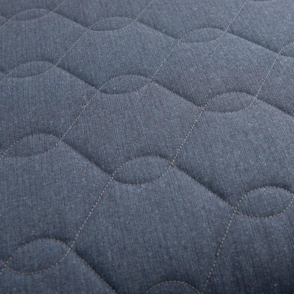 Doppler FUSION 1407 stredný - polster na záhradnú stoličku a kreslo, bavlnená zmesová tkanina