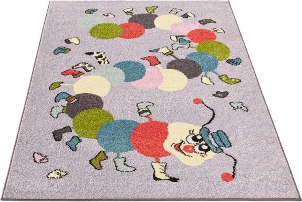 Detský koberec Funky Top Ivo sivý
