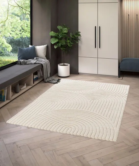 Koberec moderný COCOON béžový