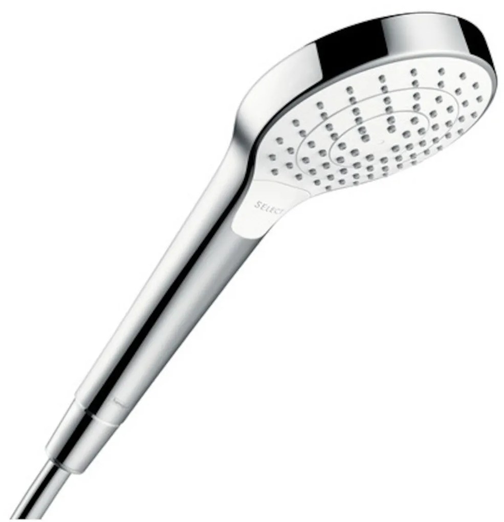 Sprchová hlavica Hansgrohe Croma Select S biela/chróm 26802400