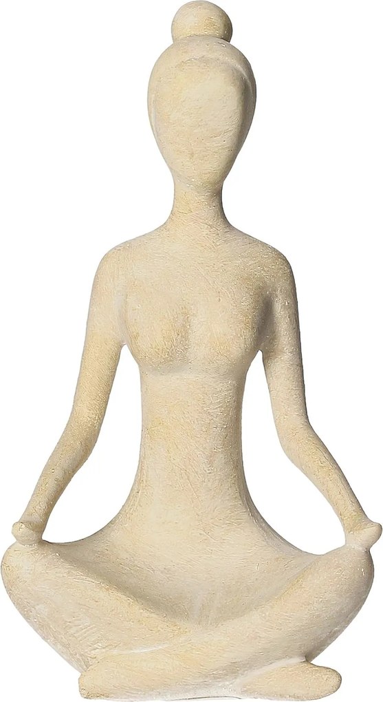 Figúrka jogína Asana II 6x6x10 cm