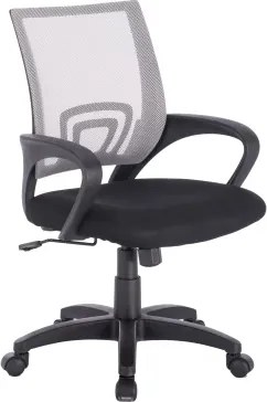 Kancelárske kreslo Fresh, čierna/šedá sieťovina%