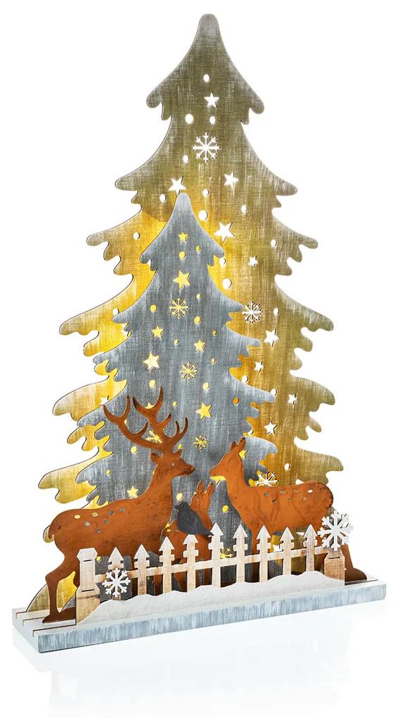 Weltbild LED XXL dekorácie Zimný les