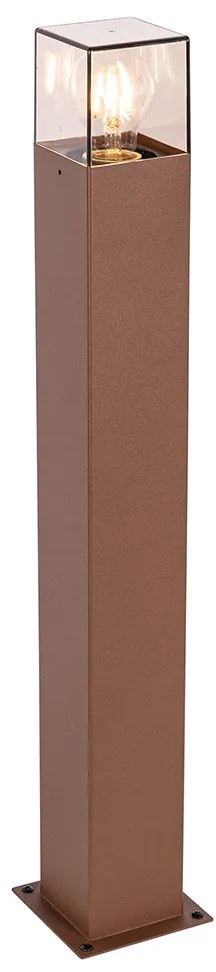 Inteligentná stojaca vonkajšia lampa hrdzavohnedá 70 cm vrátane Wifi P45 - Denmark