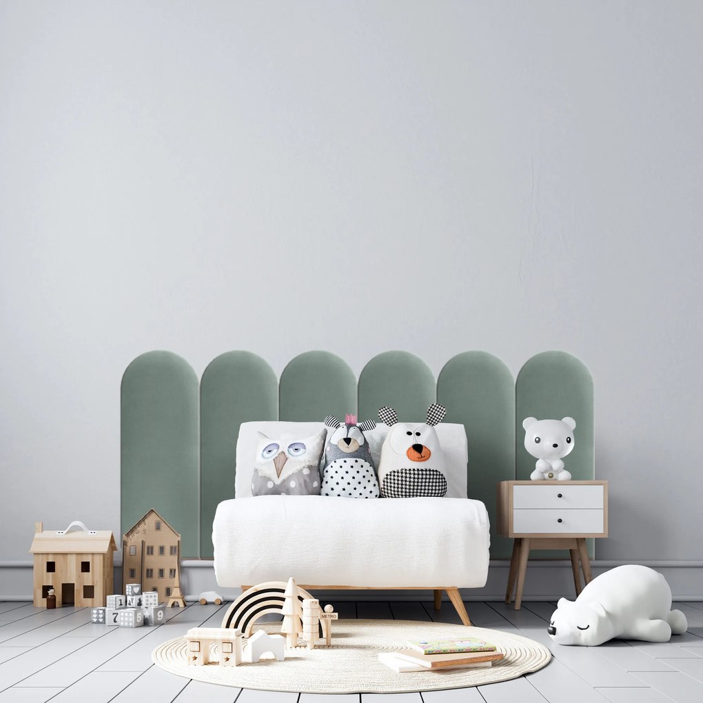 Zástena za gauč - Oblúk - 30x80cm Farba: Mäta