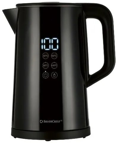 Silvercrest®  Rýchlovarná kanvica s digitálnym displejom Premium  (100397249)