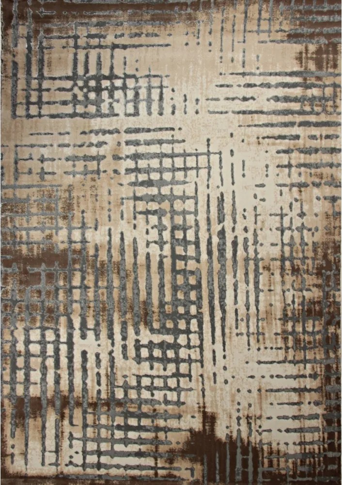 Kusový koberec Kara hnedý, Velikosti 80x150cm