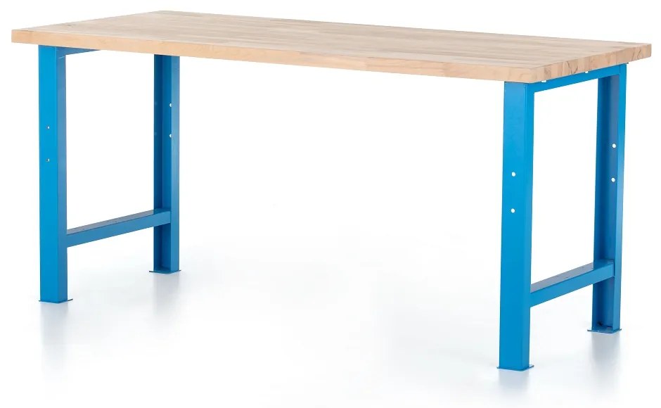 Dielenský stôl Basic 170 x 80 cm, modrá