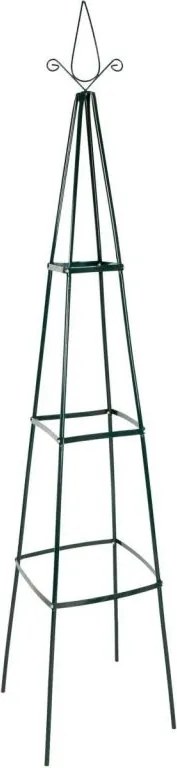 Kovová opora pre popínavé rastliny 195 cm, sada 2 ks