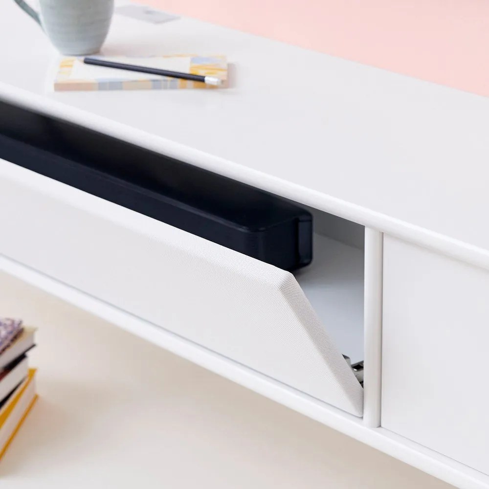 Biely TV stolík Mistral 312