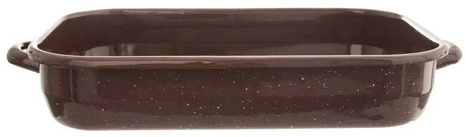 Orion Smaltovaný pekáč Brown, 37,5 x 24 x 7 cm, L
