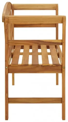 vidaXL Záhradná lavička 114 cm akáciový masív-