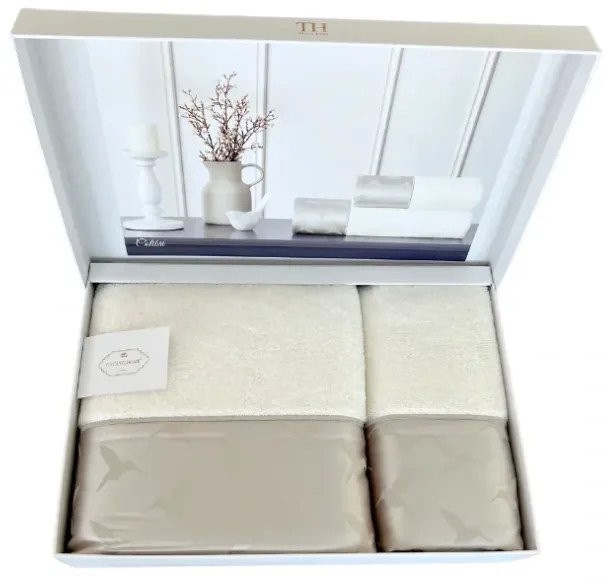 Soft Cotton Osuška a uterák COLIBRI v darčekovom balení