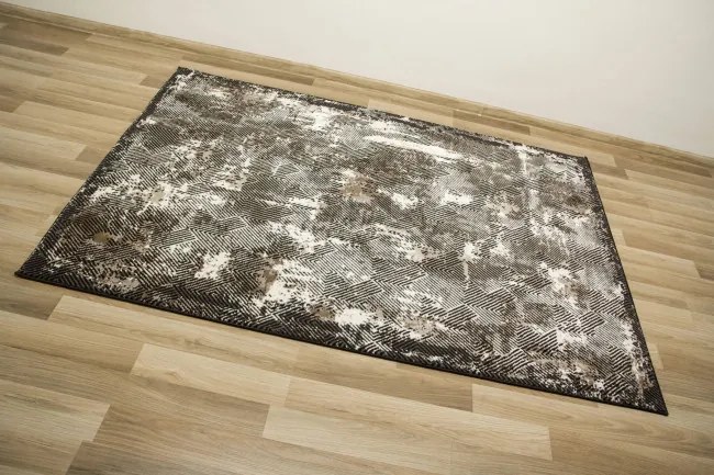 Koberec Studio E621A sivý / čierny / béžový