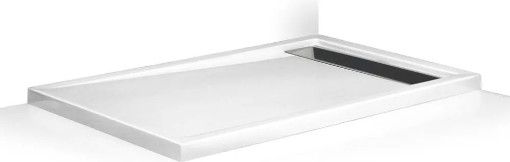 Roth Obdĺžniková akrylátová sprchová vanička INTEGRO ROTH-Variant: rozmery: 120x90 cm, kryt sifónu: leštený nerez - (INTEGRO 1200 - 8000169)