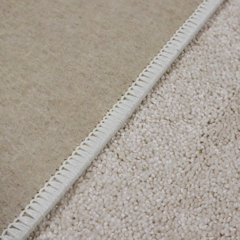 Behúň Velur Ultra biely, 57x200, biela, detská izba, AladinWorld Expres