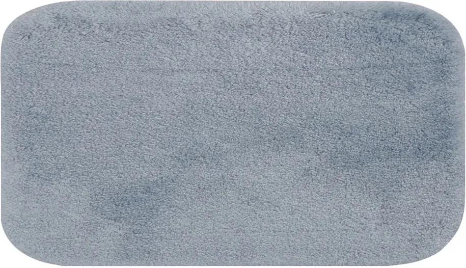 Modrá predložka do kúpeľne Confetti Miami, 57 × 100 cm