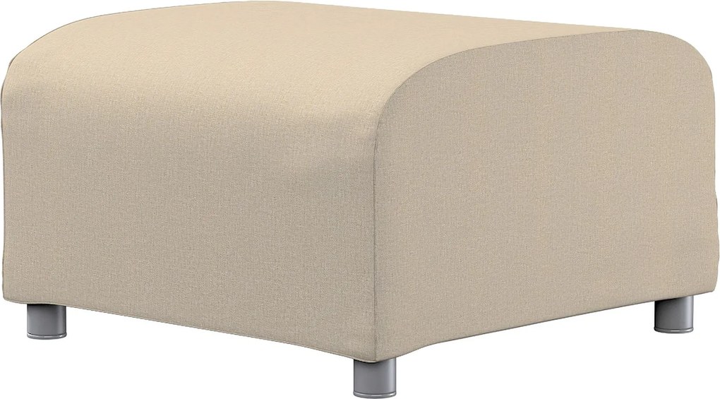 Poťah na podnožku Klippan farba produktu béžová látka zapletaná