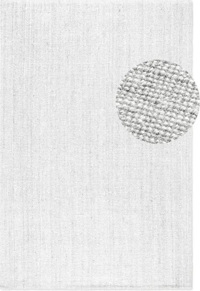 Koberec Hanse Home Bouclé Jaipur biely