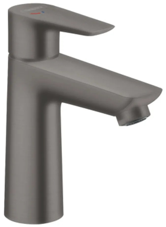 Hansgrohe Talis E, umývadlová batéria 110 bez odtokovej súpravy, CoolStart, kefovaná čierna chrómová, HAN-71714340