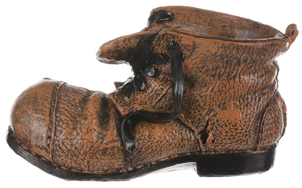 Obal na kvety Topánka, 21 x 11 x 11 cm, polyresin​