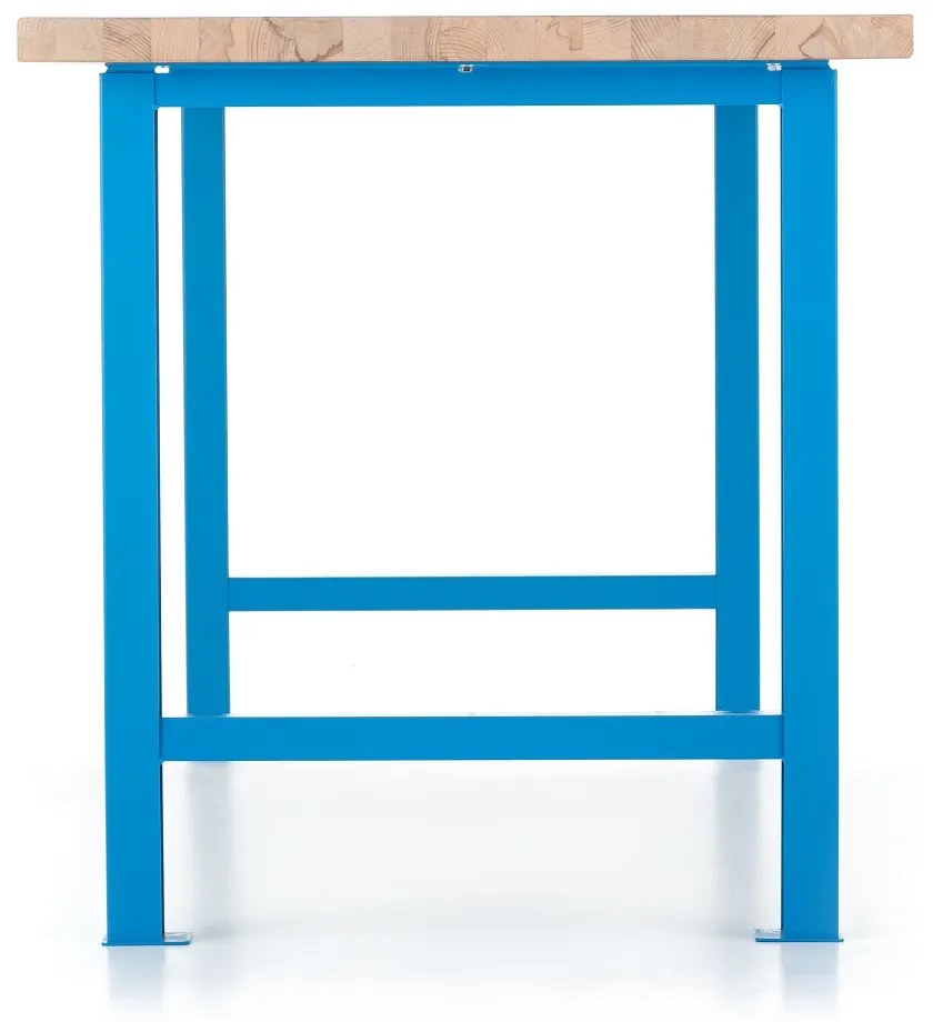 Dielenský stôl Basic 220 x 80 cm, modrá