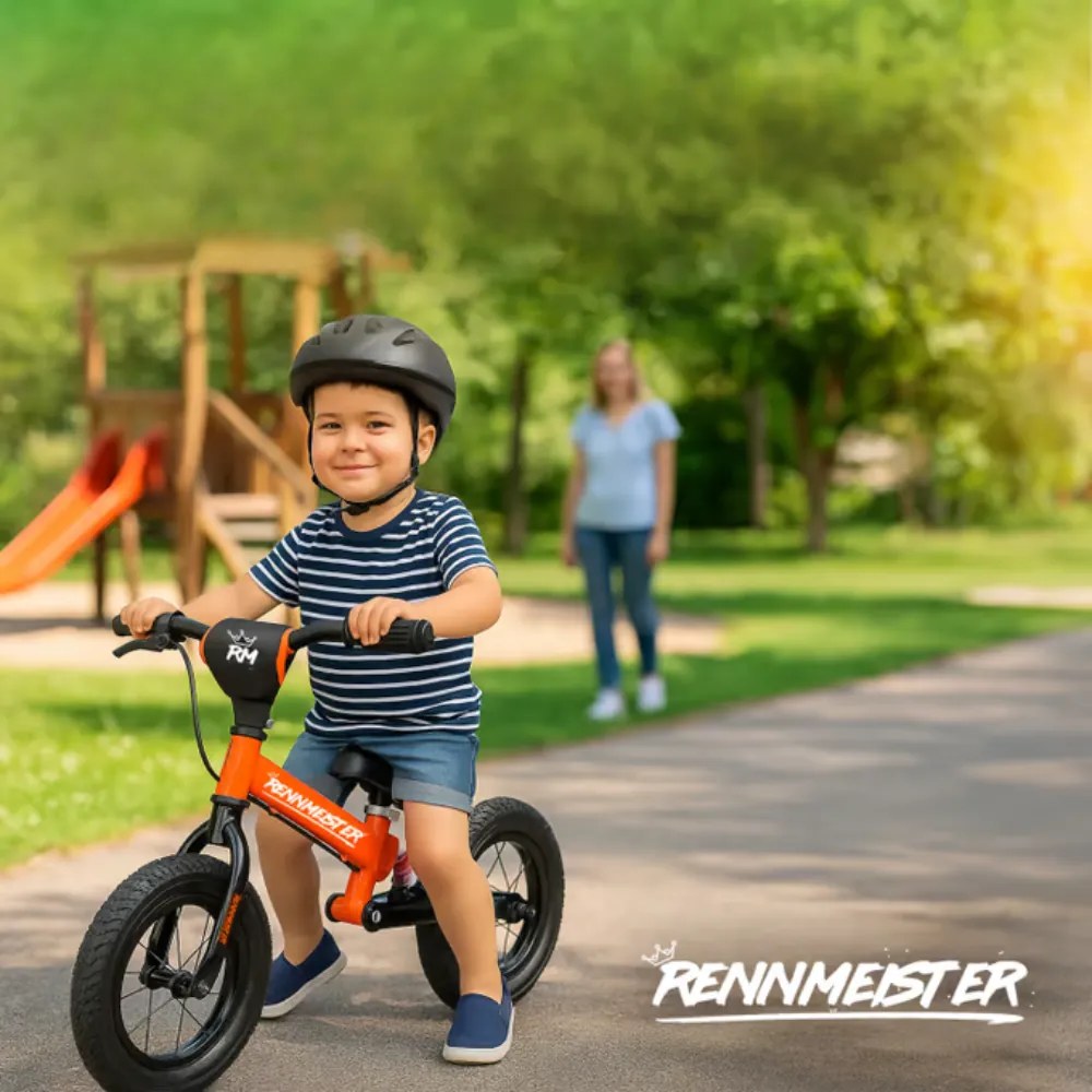 Detské odrážadlo QUIDO, od 3 rokov, oranžová Rennmeister