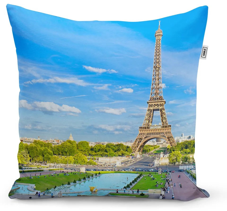 Sablio Vankúš Eiffel Tower 5 - 40x40 cm