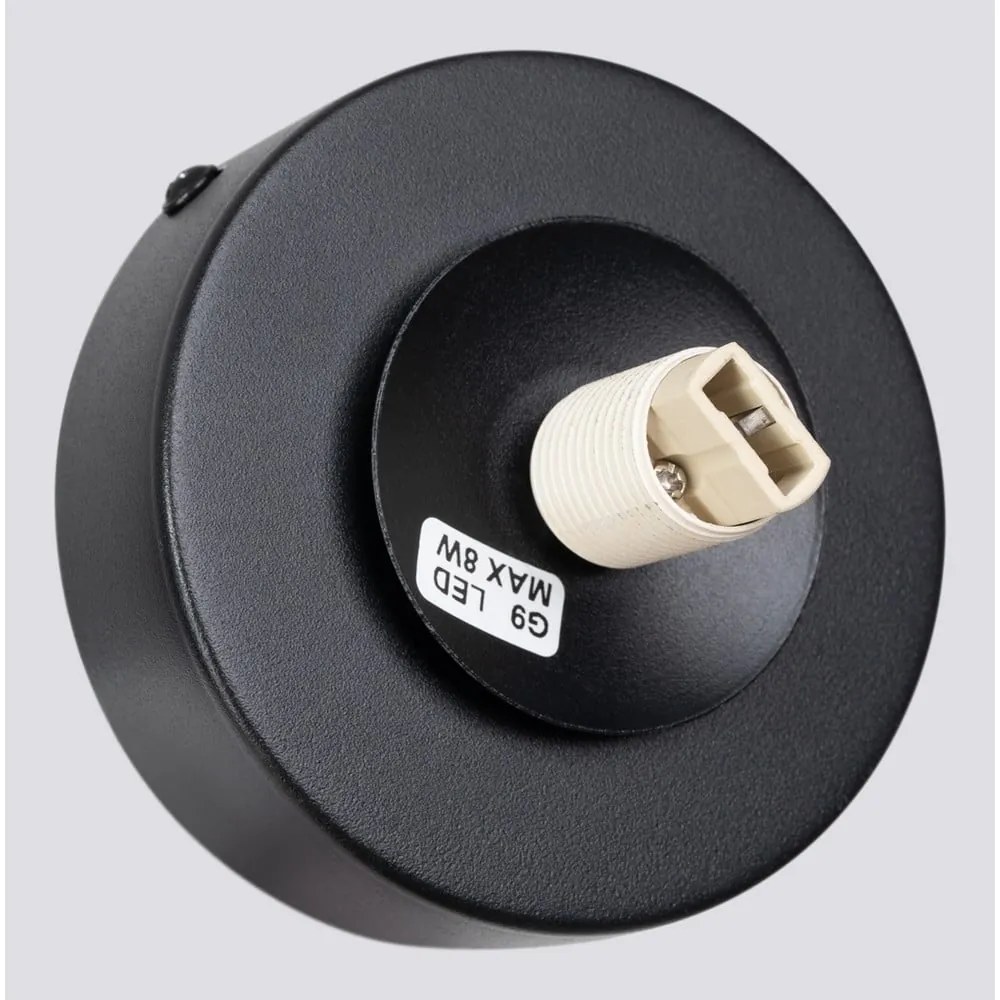 Čierno-biele nástenné svietidlo Blaze – Sollux