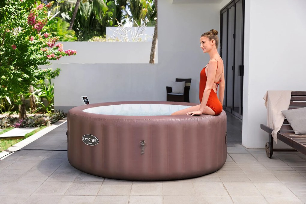 BESTWAY Lay-Z-Spa Hawaii EnergySense Smart AirJet Vírivka, 196 x 71 cm, 6 osôb 6001G