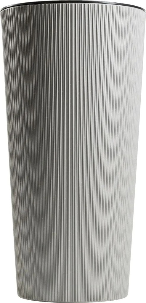 PLASTOVÝ KVETINÁČ URBANIKA ECO 57X29,5 CM SIVÁ
