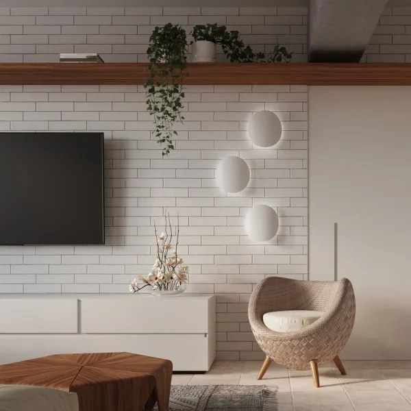 Sollux SL.0934 - Nástenné svietidlo SENSES 2xG9/40W/230V biela