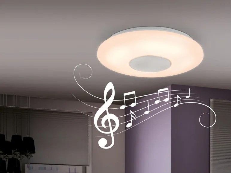 LIVARNO home LED stropné svietidlo s Bluetooth® reproduktorom (100353825)