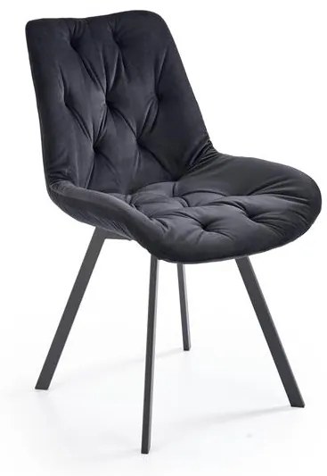 OTOČNÁ JEDÁLENSKÁ STOLIČKA TIARA ČIERNA