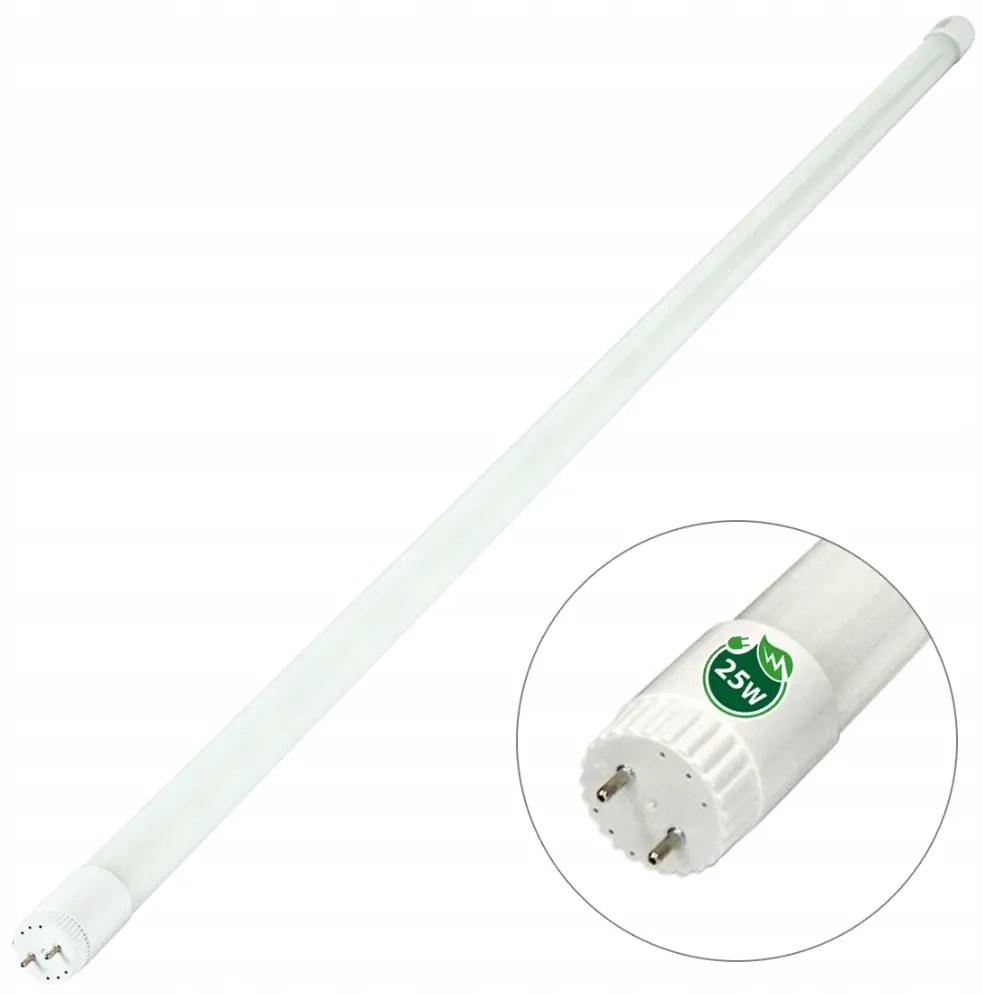 ECOLIGHT LED trubica 150cm - 25W - 4000K - 2500lm - sklo