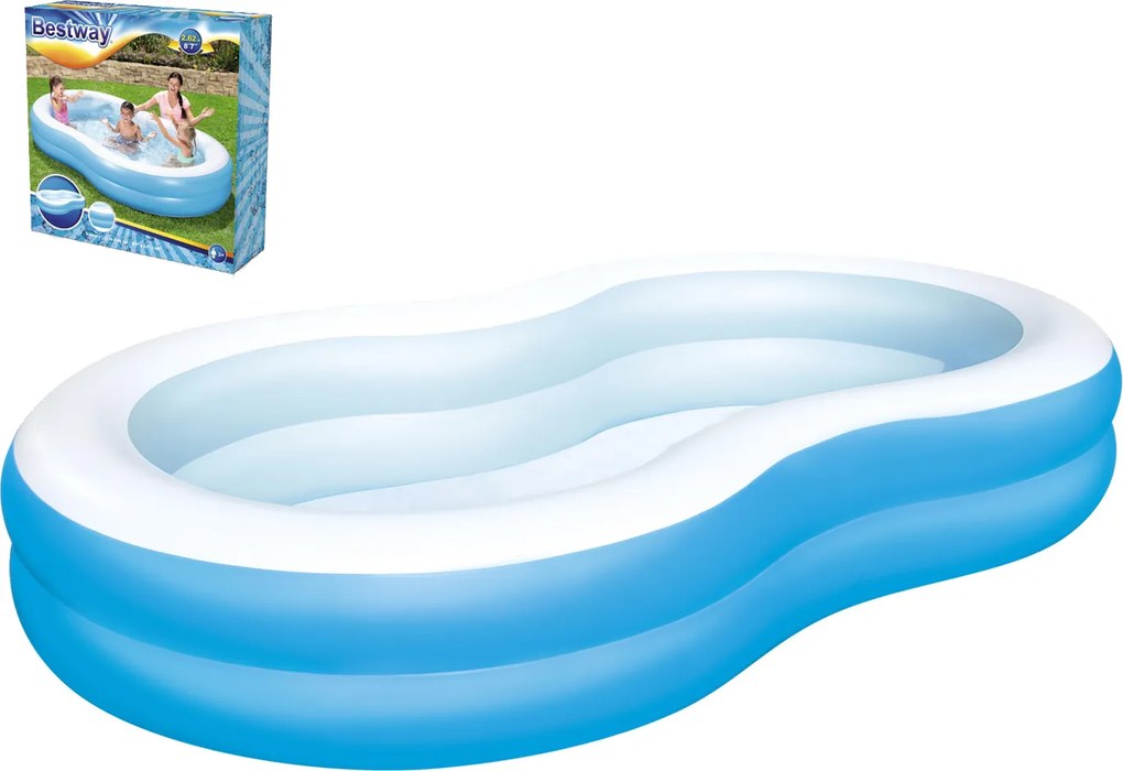 CH NAFUKOVACÍ ZÁHRADNÝ BAZÉN 262 cm x 157 cm x 46 cm