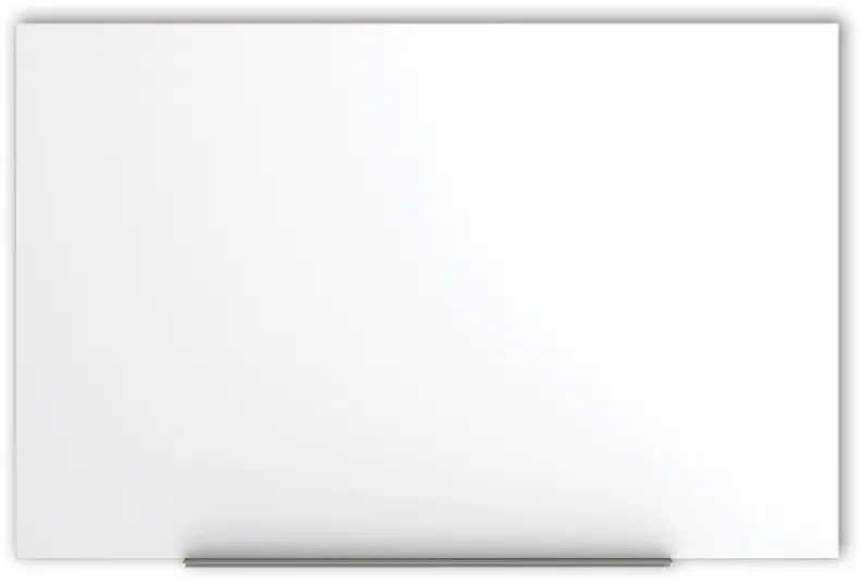 Bezrámová biela popisovacia tabuľa, magnetická, 1150 x 750 mm