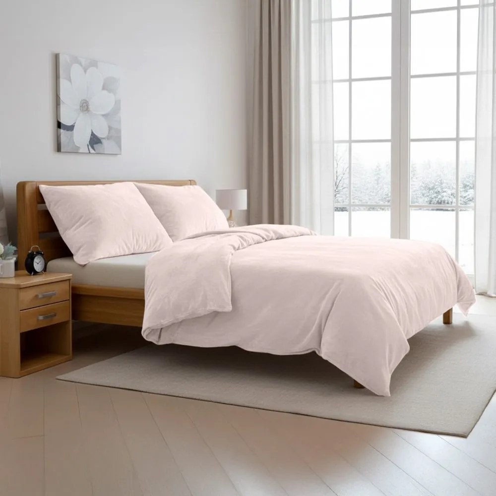 Polášek Mikroplyšové obliečky - Ružová | 70 x 90 cm