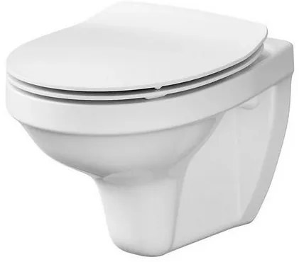 Cersanit Moduo/Delfi WC sedátko z duroplastu s pomalým zatváraním, biela, K98-0138