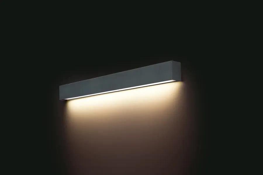 Nástenné svietidlo Nowodvorski STRAIGHT WALL LED GRAPHITE M, 3000K, 1400-1500lm, 25 000h 9617