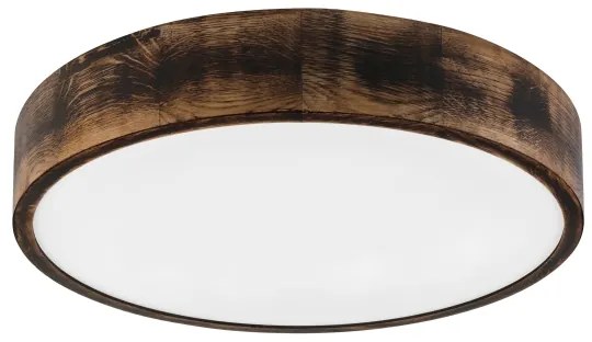Brilagi - LED stropné svietidlo CARVALHO SMOKEY LED/36W/230V dub priemer 47,5 cm