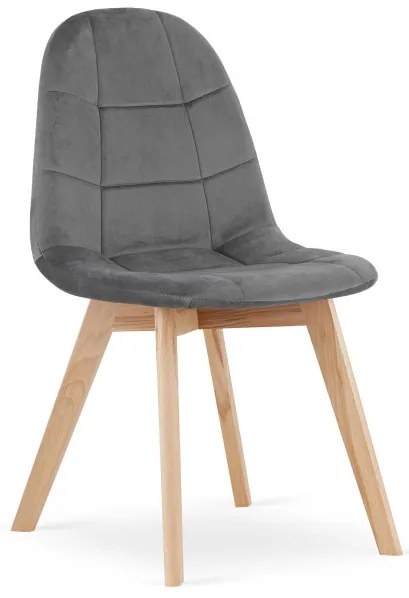 Set jedálenských stoličiek BORA sivá (4ks)