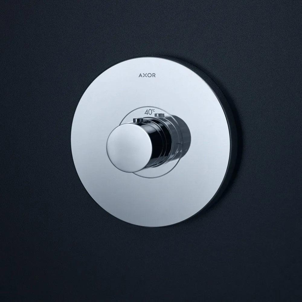 AXOR ShowerSelect termostat Highflow s podomietkovou inštaláciou, okrúhla rozeta, chróm, 36721000