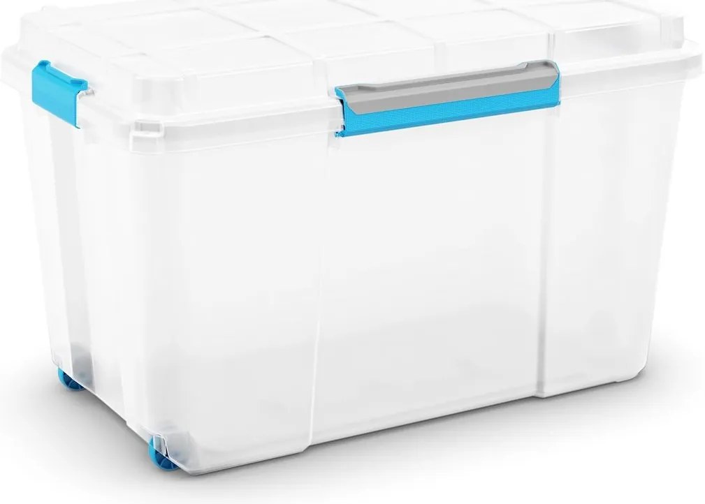 KIS Scuba box XL biely, 106l, modré zatváranie OBI Corporate