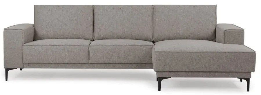 Sivo-hnedá rohová pohovka (pravý roh) Copenhagen – Scandic