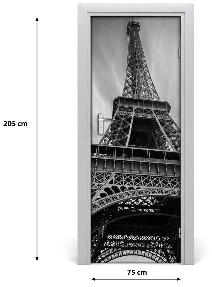 Fototapeta samolepiace na dvere Eiffelova veža 75x205 cm