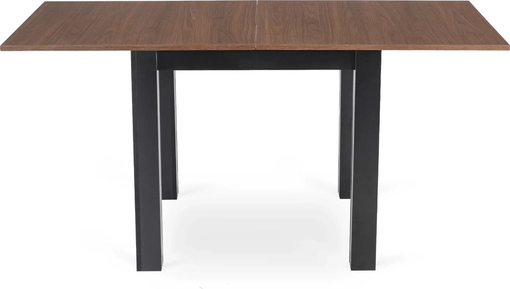Vintino Rozkladací jedálenský stôl FELIX 80-160 cm – čierna / orech nicea