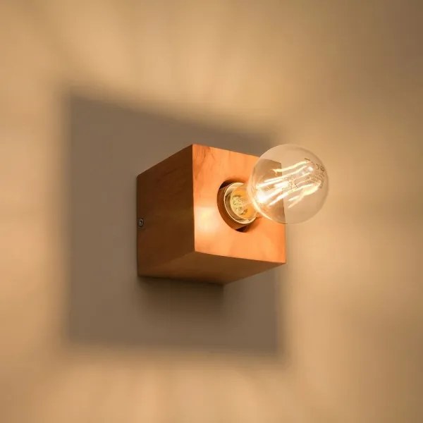 Sollux SL.0676- Nástenné svietidlo ABEL 1xE27/60W/230V