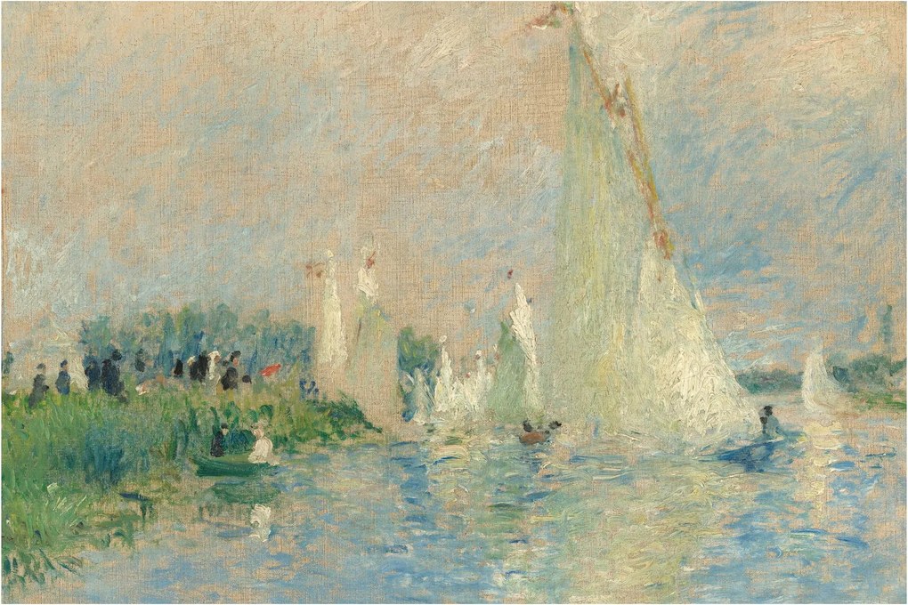 Obraz - Auguste Renoir, Regatta at Argenteuil, reprodukcia (90x60 cm)