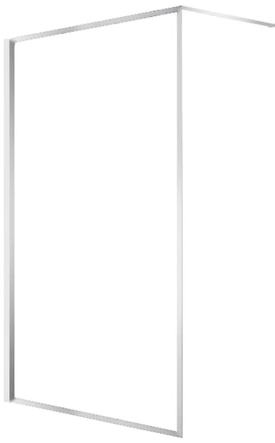 Sprchová stena Walk-In Tiz 120x195 chróm